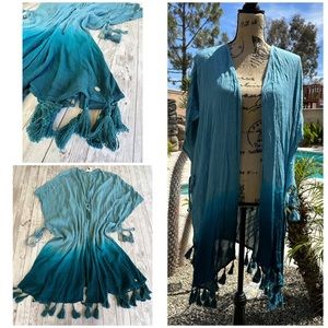 Roxy Tie Dyed  Ombré Coverup